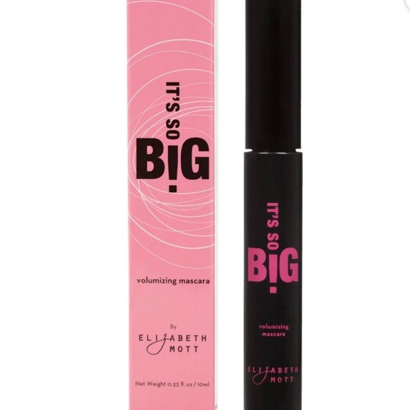 🎁 Elizabeth Mott It's So Big Volumizing Tubing Mascara: Black NIB - Picture 1 of 6